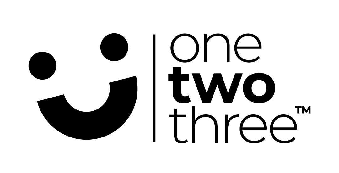 One Two Three! logo