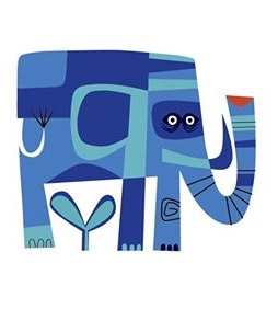Τhe Blue Elephant Yoga Studio logo