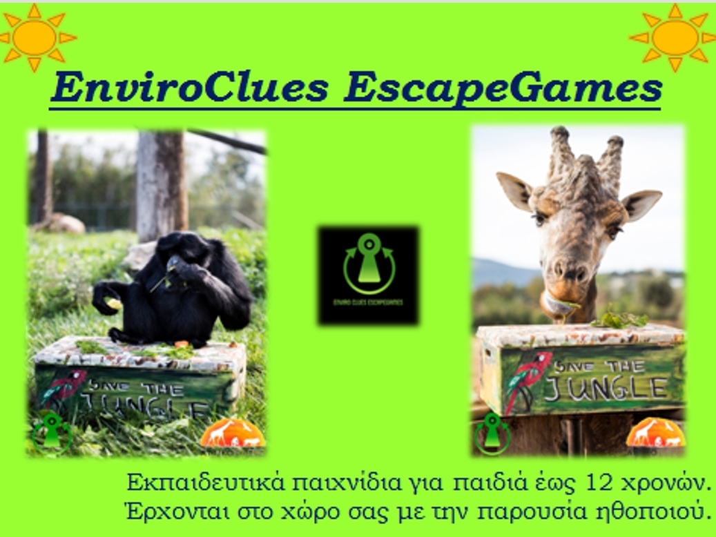 EnviroClues Escape Games logo