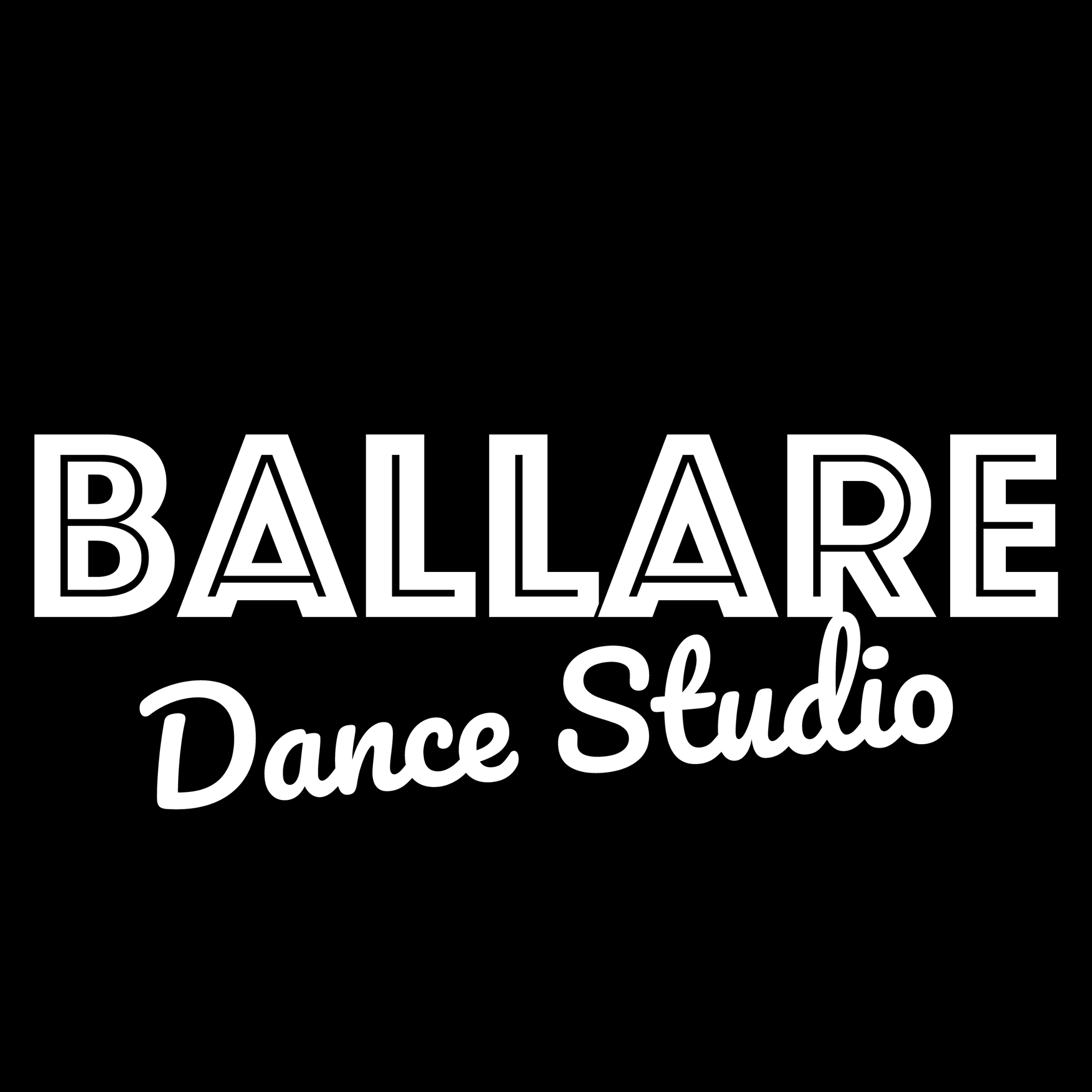 BALLARE DANCE STUDIO logo